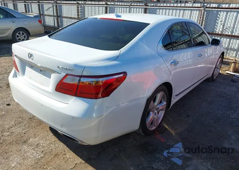 2012 Lexus Ls 460 z USA, uszkodzony, nr VIN JTHBL5EF5C5110994